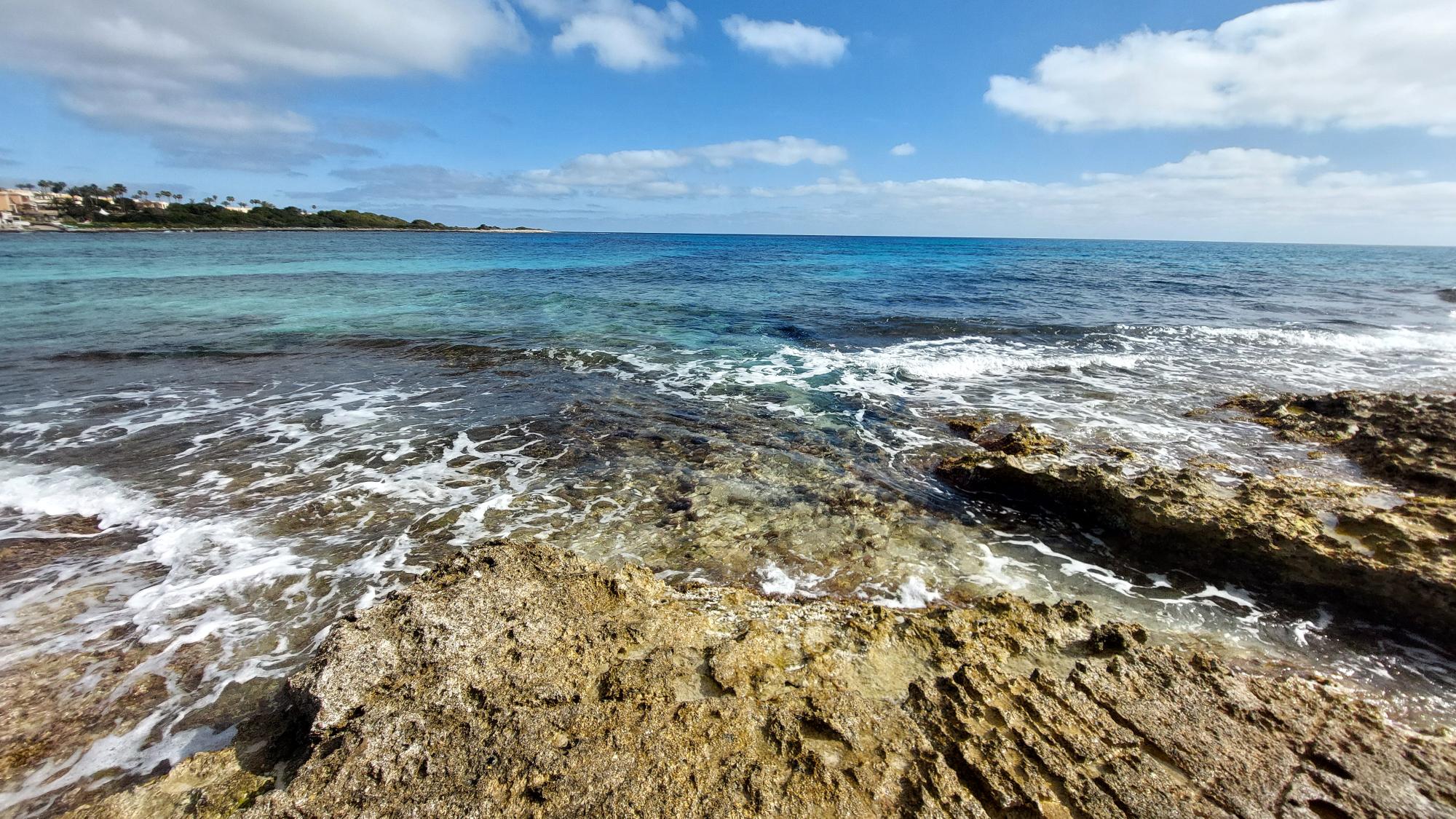 south coast beaches Menorca turquoise cove